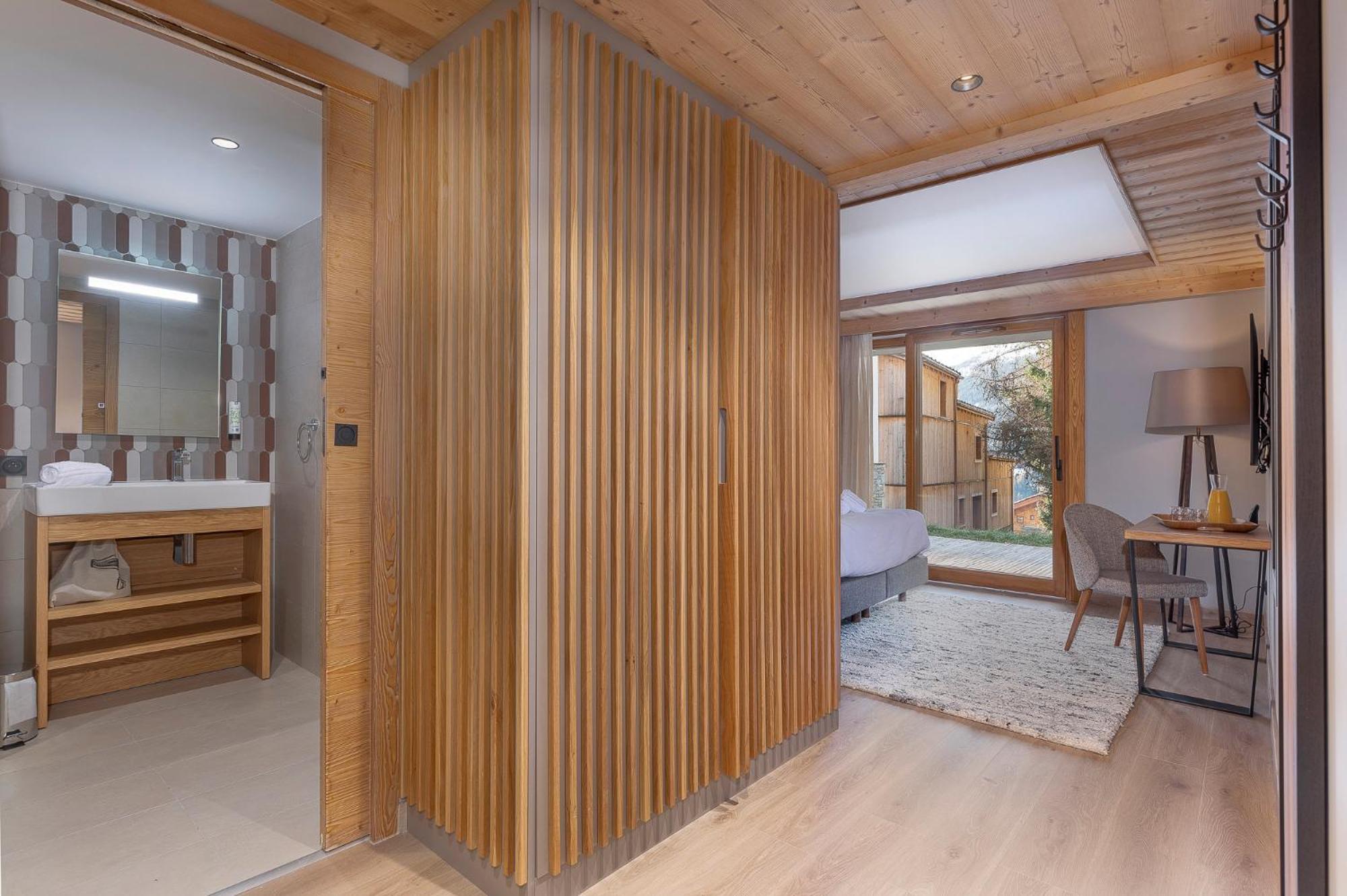 Ferienwohnung La Cour Aux Ecureuils Peisey-Nancroix Exterior foto